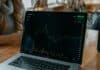 Photo Stock market graph